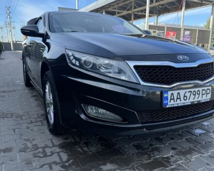 Черный Киа Оптима, объемом двигателя 2 л и пробегом 269 тыс. км за 8800 $, фото 1 на Automoto.ua