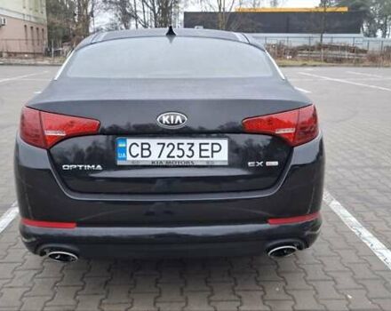 Черный Киа Оптима, объемом двигателя 2.36 л и пробегом 225 тыс. км за 8800 $, фото 1 на Automoto.ua