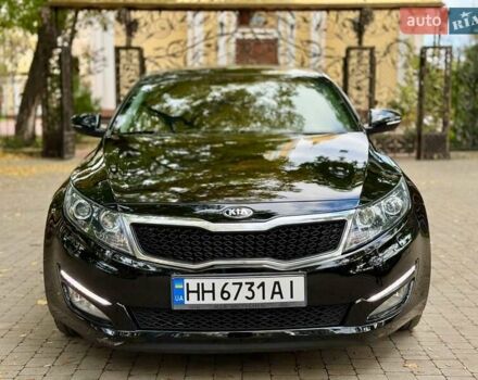 Черный Киа Оптима, объемом двигателя 2 л и пробегом 183 тыс. км за 9800 $, фото 8 на Automoto.ua