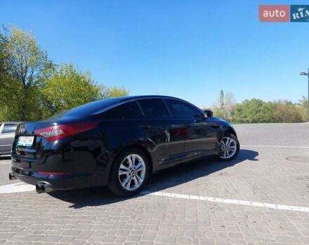 Чорний Кіа Оптіма, об'ємом двигуна 2 л та пробігом 155 тис. км за 8500 $, фото 14 на Automoto.ua