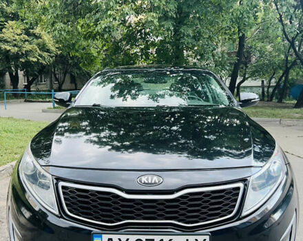 Черный Киа Оптима, объемом двигателя 2.36 л и пробегом 200 тыс. км за 9000 $, фото 2 на Automoto.ua