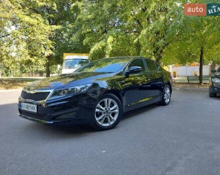 Чорний Кіа Оптіма, об'ємом двигуна 2 л та пробігом 155 тис. км за 8500 $, фото 11 на Automoto.ua