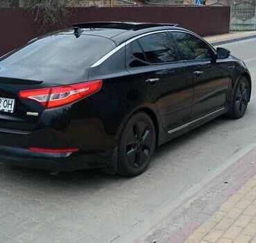 Черный Киа Оптима, объемом двигателя 2.36 л и пробегом 136 тыс. км за 10400 $, фото 15 на Automoto.ua