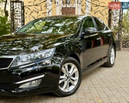 Черный Киа Оптима, объемом двигателя 2 л и пробегом 183 тыс. км за 9800 $, фото 2 на Automoto.ua