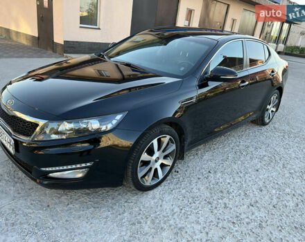 Черный Киа Оптима, объемом двигателя 2 л и пробегом 128 тыс. км за 11700 $, фото 9 на Automoto.ua