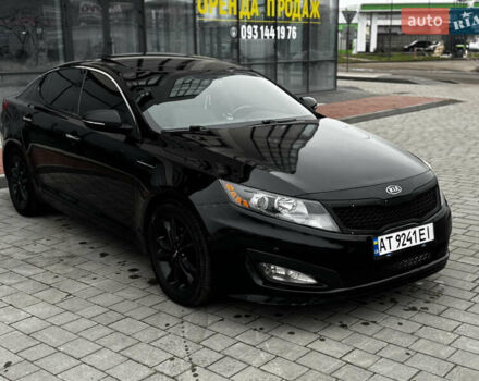 Чорний Кіа Оптіма, об'ємом двигуна 2.36 л та пробігом 206 тис. км за 6850 $, фото 7 на Automoto.ua