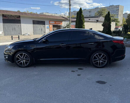 Чорний Кіа Оптіма, об'ємом двигуна 2 л та пробігом 112 тис. км за 8700 $, фото 5 на Automoto.ua