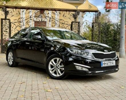 Черный Киа Оптима, объемом двигателя 2 л и пробегом 183 тыс. км за 9800 $, фото 15 на Automoto.ua