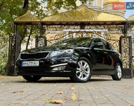 Черный Киа Оптима, объемом двигателя 2 л и пробегом 183 тыс. км за 9800 $, фото 4 на Automoto.ua