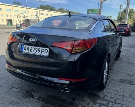 Черный Киа Оптима, объемом двигателя 2 л и пробегом 269 тыс. км за 8800 $, фото 3 на Automoto.ua