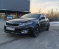 Чорний Кіа Оптіма, об'ємом двигуна 2 л та пробігом 167 тис. км за 9600 $, фото 1 на Automoto.ua