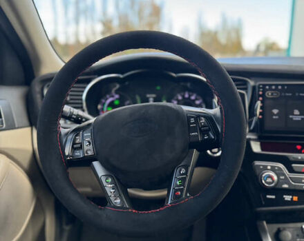 Черный Киа Оптима, объемом двигателя 2.36 л и пробегом 210 тыс. км за 10500 $, фото 14 на Automoto.ua