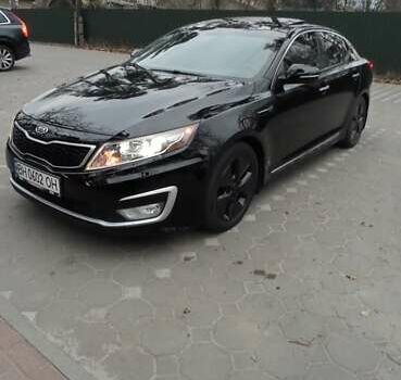 Черный Киа Оптима, объемом двигателя 2.36 л и пробегом 136 тыс. км за 10400 $, фото 10 на Automoto.ua