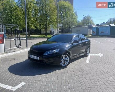 Чорний Кіа Оптіма, об'ємом двигуна 2 л та пробігом 155 тис. км за 8500 $, фото 16 на Automoto.ua