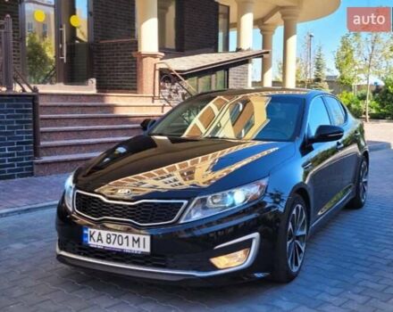 Черный Киа Оптима, объемом двигателя 2.36 л и пробегом 128 тыс. км за 9900 $, фото 4 на Automoto.ua