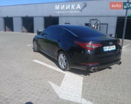 Черный Киа Оптима, объемом двигателя 2 л и пробегом 155 тыс. км за 9000 $, фото 6 на Automoto.ua