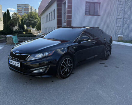 Чорний Кіа Оптіма, об'ємом двигуна 2 л та пробігом 112 тис. км за 8700 $, фото 6 на Automoto.ua