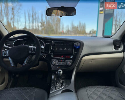 Черный Киа Оптима, объемом двигателя 2.36 л и пробегом 210 тыс. км за 10500 $, фото 13 на Automoto.ua