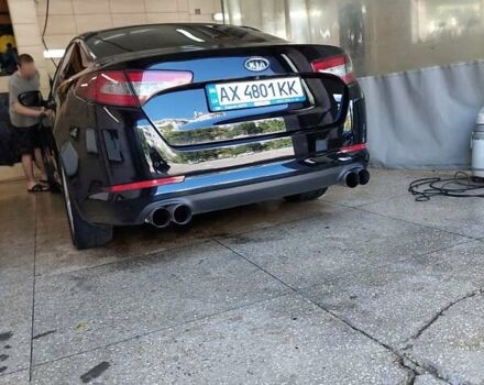 Чорний Кіа Оптіма, об'ємом двигуна 2 л та пробігом 155 тис. км за 8500 $, фото 5 на Automoto.ua