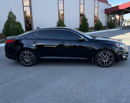 Чорний Кіа Оптіма, об'ємом двигуна 2 л та пробігом 112 тис. км за 8700 $, фото 1 на Automoto.ua