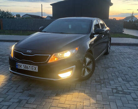 Черный Киа Оптима, объемом двигателя 2.4 л и пробегом 250 тыс. км за 8500 $, фото 2 на Automoto.ua