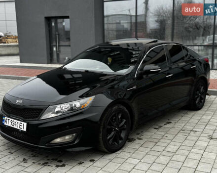 Чорний Кіа Оптіма, об'ємом двигуна 2.36 л та пробігом 206 тис. км за 6850 $, фото 2 на Automoto.ua