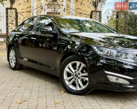 Черный Киа Оптима, объемом двигателя 2 л и пробегом 183 тыс. км за 9800 $, фото 13 на Automoto.ua
