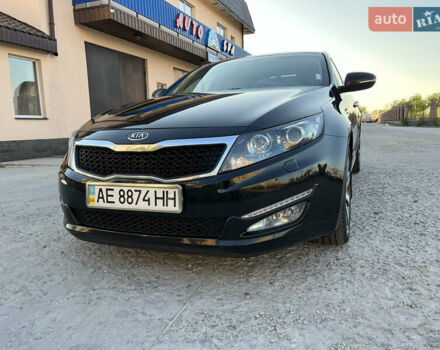 Черный Киа Оптима, объемом двигателя 2 л и пробегом 128 тыс. км за 11700 $, фото 8 на Automoto.ua