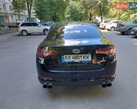 Чорний Кіа Оптіма, об'ємом двигуна 2 л та пробігом 155 тис. км за 8500 $, фото 10 на Automoto.ua