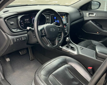 Черный Киа Оптима, объемом двигателя 2 л и пробегом 185 тыс. км за 10200 $, фото 5 на Automoto.ua