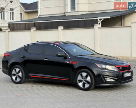 Черный Киа Оптима, объемом двигателя 2.4 л и пробегом 170 тыс. км за 9700 $, фото 4 на Automoto.ua