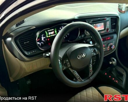 Черный Киа Оптима, объемом двигателя 2.4 л и пробегом 252 тыс. км за 10000 $, фото 6 на Automoto.ua