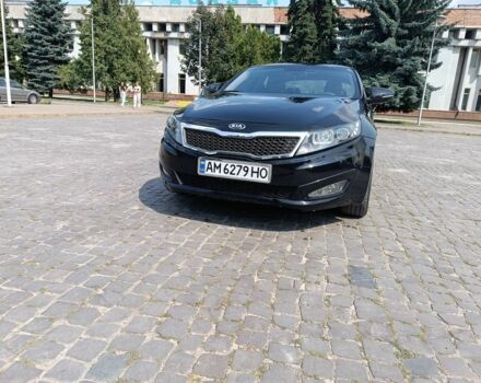 Черный Киа Оптима, объемом двигателя 2.4 л и пробегом 150 тыс. км за 6900 $, фото 1 на Automoto.ua