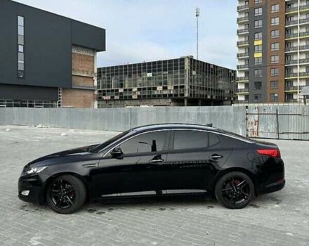 Черный Киа Оптима, объемом двигателя 2.4 л и пробегом 200 тыс. км за 8300 $, фото 3 на Automoto.ua