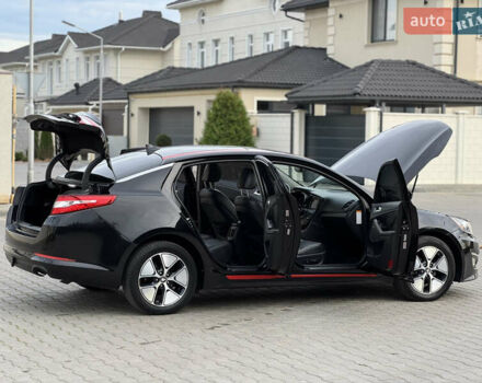 Черный Киа Оптима, объемом двигателя 2.4 л и пробегом 170 тыс. км за 9700 $, фото 23 на Automoto.ua