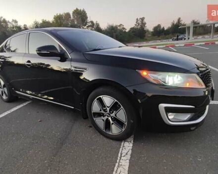 Черный Киа Оптима, объемом двигателя 2.36 л и пробегом 182 тыс. км за 11300 $, фото 5 на Automoto.ua