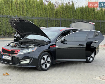 Черный Киа Оптима, объемом двигателя 2.4 л и пробегом 170 тыс. км за 9700 $, фото 33 на Automoto.ua