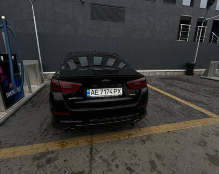 Чорний Кіа Оптіма, об'ємом двигуна 2 л та пробігом 174 тис. км за 12000 $, фото 5 на Automoto.ua