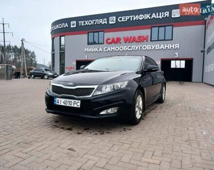 Черный Киа Оптима, объемом двигателя 2.36 л и пробегом 194 тыс. км за 8800 $, фото 4 на Automoto.ua