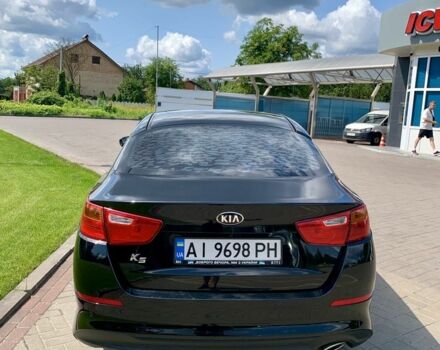 Черный Киа Оптима, объемом двигателя 2 л и пробегом 255 тыс. км за 9300 $, фото 2 на Automoto.ua