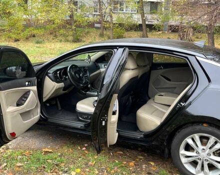 Черный Киа Оптима, объемом двигателя 2.4 л и пробегом 240 тыс. км за 9500 $, фото 4 на Automoto.ua