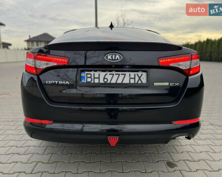 Черный Киа Оптима, объемом двигателя 2.4 л и пробегом 170 тыс. км за 9700 $, фото 74 на Automoto.ua