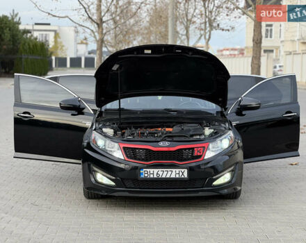 Черный Киа Оптима, объемом двигателя 2.4 л и пробегом 170 тыс. км за 9700 $, фото 19 на Automoto.ua