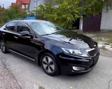 Черный Киа Оптима, объемом двигателя 2.4 л и пробегом 252 тыс. км за 10000 $, фото 3 на Automoto.ua