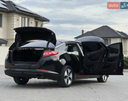 Черный Киа Оптима, объемом двигателя 2.4 л и пробегом 170 тыс. км за 9700 $, фото 26 на Automoto.ua