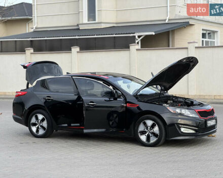 Черный Киа Оптима, объемом двигателя 2.4 л и пробегом 170 тыс. км за 9700 $, фото 22 на Automoto.ua