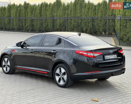 Черный Киа Оптима, объемом двигателя 2.4 л и пробегом 170 тыс. км за 9700 $, фото 10 на Automoto.ua