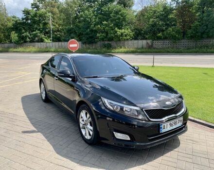 Черный Киа Оптима, объемом двигателя 2 л и пробегом 255 тыс. км за 9300 $, фото 1 на Automoto.ua