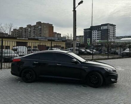 Черный Киа Оптима, объемом двигателя 2.4 л и пробегом 200 тыс. км за 8300 $, фото 2 на Automoto.ua
