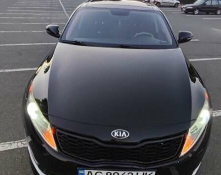 Черный Киа Оптима, объемом двигателя 2.36 л и пробегом 182 тыс. км за 11300 $, фото 9 на Automoto.ua